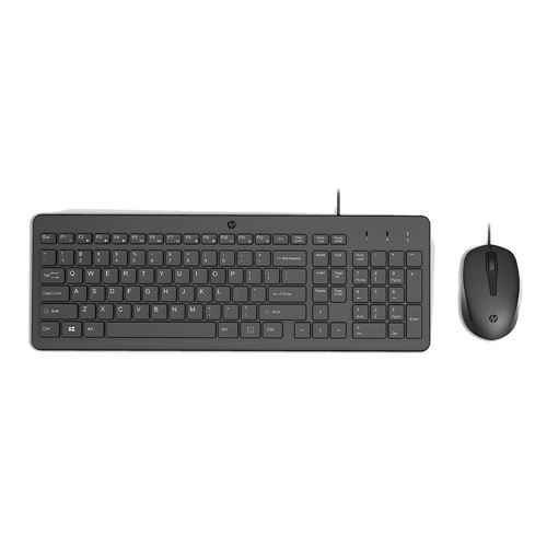 ست کیبورد و ماوس Hp استوک با سیم مشکی