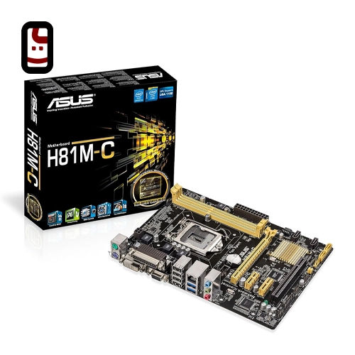 مادربرد استوک ایسوس ASUS H81M-C