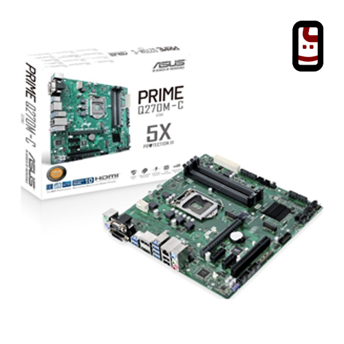 مادربرد استوک ایسوس ASUS PRIME Q270M-C