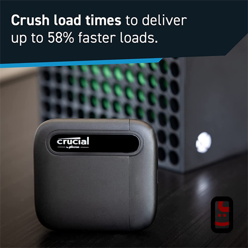 هارد اکسترنال CRUCIAL X6 1TB Portable SSD