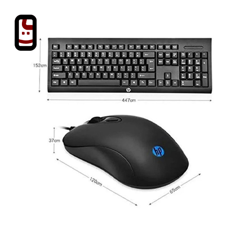 کیبورد و ماوس سیمی اچ پی HP KM100