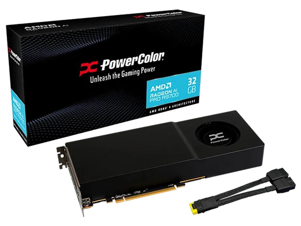 کارت گرافیک AMD Radeon AI Pro R9700