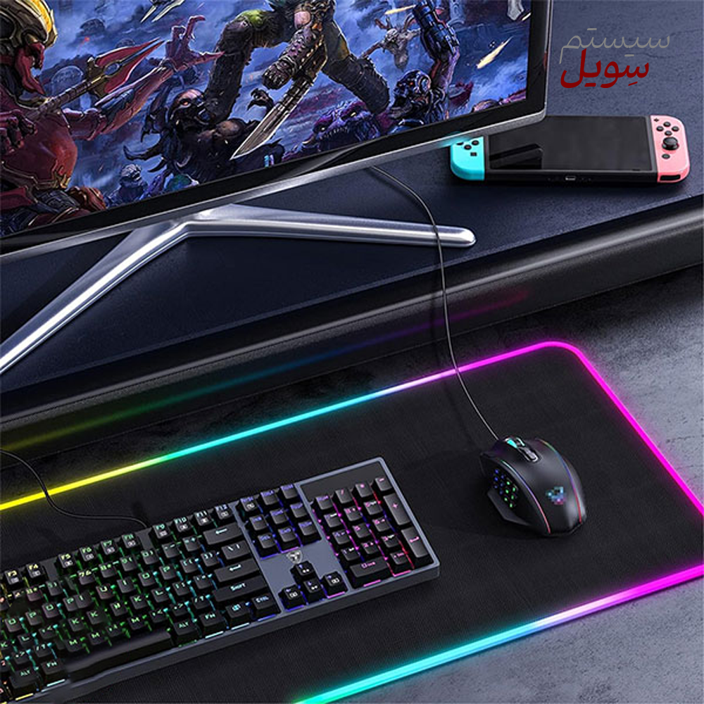 ماوس گیمینگ XiaomeiHan PC306A 7 XiaomeiHan-pc306a-On Desk