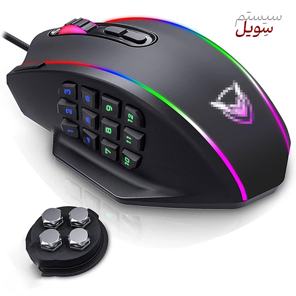 ماوس گیمینگ XiaomeiHan PC306A 1 XiaomeiHan-pc306a-Top